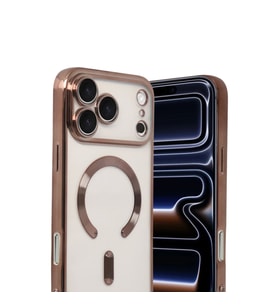 Apple iPhone 17 Pro Max Kross Magneticsafe Kapak - Çöl Titanyum