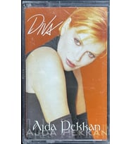 (Plak Değildir KASET tir) Kaset Ajda Pekkan Diva 1-2 Çift Kaset