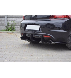 Vw Scirocco Arka Tampon Flap/Splitter Parlak Siyah
