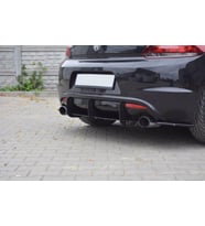 Vw Scirocco Arka Tampon Flap/Splitter Parlak Siyah