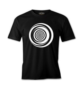 Deeper White Siyah Erkek Tshirt