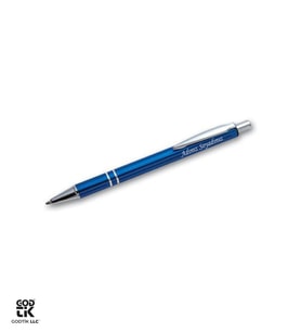 Kişiye Özel Mavi ve Gümüş Renk Metal Tükenmez Kalem GDTK-904144
