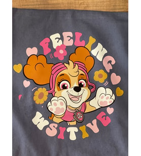 21X21 CM ÜTÜ İLE YAPIŞAN ÇİZGİ FLİM KAHRAMAN BEBEK TRANSFER BASKI APLİKE TİŞÖRT BASKI
