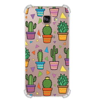 PrintiFy Samsung Galaxy A72 Uyumlu Water Color 4 Baskılı Şeffaf Köşe Korumalı Antişok Kılıf