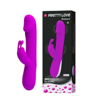 Lilitu Shop 30 Fonksiyonlu Teknolojik Klitoris Uyarıcılı Tavşan Vibratör Penis