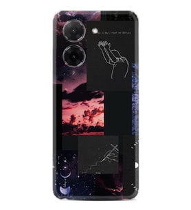 Xiaomi Redmi A5 4G Kılıf Boutique Baskılı Resimli Ay Pattern Pcode -030