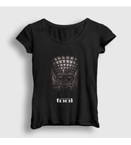 Presmono Kadın Siyah Days Tool T-Shirt 177822tt
