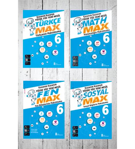 Ata 6.Sınıf Türkçe-Matematik-Fen Bilimleri-Sosyal Bilgiler Max Seti