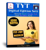 TYT Dijital Eğitim Seti (Video Destekli 1500 Sayfalık )