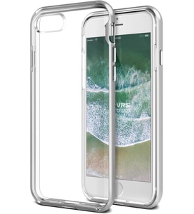 VRS Design iPhone 8/7 ile Uyumlu New Crystal Bumper Kılıf Silver