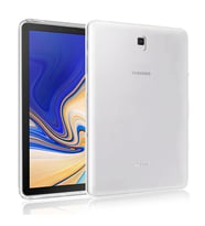 Samsung Galaxy Tab A 10.5 T590 T595 T597 Kılıf Tablet Hibrit Silikon Case (Şeffaf Hologram)