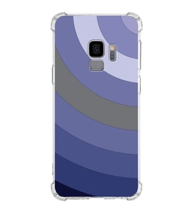 Samsung Galaxy S9  Köşe Korumalı Antişok Kapak Renk Cümbüşü Tasarımlı  Silikon Kılıf (Şeffaf)