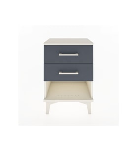 Arges Komodin 2 Çekmeceli 44x30x64 Aytaşı-Antrasit