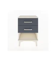 Arges Komodin 2 Çekmeceli 44x30x64 Aytaşı-Antrasit