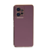 Xiaomi Redmi Note 12 4g Kılıf Volet Silikon - Mor