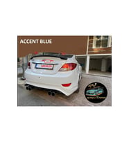 HYUNDAİ ACCENT BLUE BAGAJ SPOYLER FİBERGLASS BOYASIZ