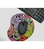 Anadolu Temalı Baskılı Bilek Destekli Mouse Pad - Dünya Serisi