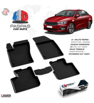 Fiat Egea SD 4D Havuzlu Paspas Siyah 2015 Üzeri A+ Kalite