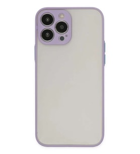 iPhone 14 Pro Kılıf Montreal Silikon Kapak - Mor
