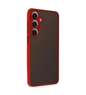 Samsung Galaxy S24 Kılıf Montreal Silikon Kapak - Kırmızı