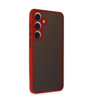 Samsung Galaxy S24 Kılıf Montreal Silikon Kapak - Kırmızı