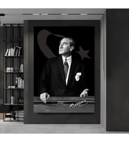 Mustafa Kemal Atatürk Kanvas Tablo