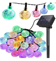 7m 50 Led RGB Solar