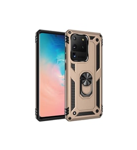 Samsung Galaxy S20 Ultra Uyumlu Kılıf Zore Vega Kapak (Gold)
