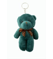 Ayıcık Peluş Çanta Anahtarlık 13 cm (Petrol Yeşili)