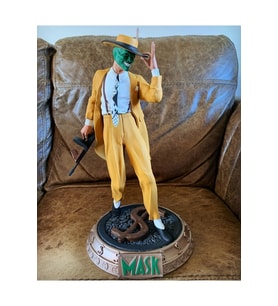 The Mask Maske Jim Carrey on Clash Boyalı Figür 30 CM (BÜYÜK BOY)