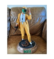 The Mask Maske Jim Carrey on Clash Boyalı Figür 30 CM (BÜYÜK BOY)
