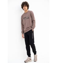 Erkek Çocuk Eşofman Takımı -2 İplik (Sweatshirt+Pantolon) 6-16 Yaş 12771SMP MODANINO