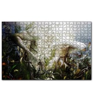 Cakapuzzle Platin Saçlı Mistik Kadın  Puzzle Yapboz MDF (Ahşap) (120 Parça)