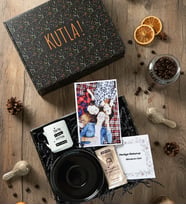 Kişiye Özel You Are a Limited Edition Hediye Kutusu - Kişiye Özel Türk Kahvesi Fincanı, Türk Kahvesi 6 Gr, Fotoğraf 1 Adet Doğum Günü Hediyesi (Siyah)