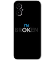 Omix X5 Kılıf HD Desen Baskılı Arka Kapak - Im Broken