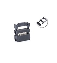 2x5 Pin IDC Konnektör 10 Pin Kablo Soketi 2.54mm 180 Derece Dişi Header Devre PCB Bağlantı Parçası