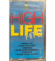 (Plak Değildir KASET tir) High Life Hit's Açılmamış Jelatininde Kaset