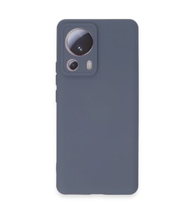 Xiaomi Mi 13 Lite Kılıf Nano İçi Kadife Silikon - Gri