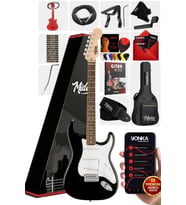 Midex RPH-30WB Gül Klavye Strat Kasa SSS Elektro Gitar Seti