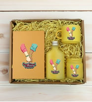 BK Gift Kişiye Özel İsimli DTF Best Friend Temalı Sarı Defter & Kahve Fincanı & Kolonya & Mum Hediye Seti-5, Arkadaşa Hediye, Doğum Günü Hediyesi