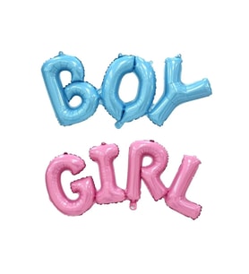 Folyo Balon Girl / Boy Set - Cinsiyet Belirleme