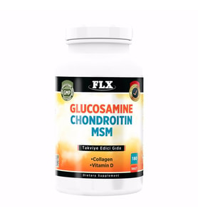 Flx Glukozamin Chondroitin Msm Vitamin D Collagen 180 Tablet