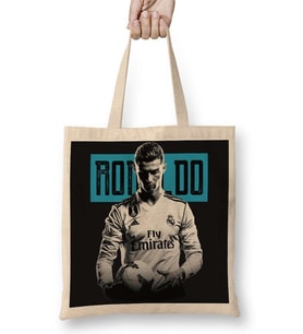 Cristiano Ronaldo Melhor Do Mundo Bez Çanta Uzun Saplı