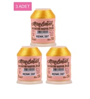 3 Adet Altınbaşak Oya ve Dantel İpi 20 gr - Royaleks - No: 397