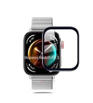 Sneezy Huawei Watch Fit 3 Ekran Koruyucu - Polymer Temperli Nano 0.5 mm Watch Ekran Koruyucu (Şeffaf)