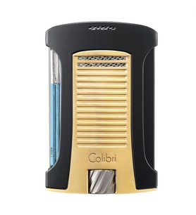 Colibri Daytona Tek Torch Pürmüz Gold-Siyah Puro Çakmağı