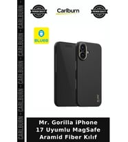 Mr. Gorilla iPhone 17 Uyumlu MagSafe Aramid Fiber Kılıf Cihaz Kılıfı Bireysel Seçim Telefon Koruma