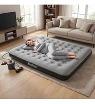 Bestway Ultra King 3 Kişilik Şişme Yatak ve Elektrikli Pompa 203x183x22cm 671HC BW147