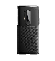 OnePlus 8 Pro Kılıf Esnek Soft Karbon Tasarım Legion Serisi (Siyah)