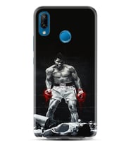 Huawei P20 Lite Mate 10 20 Lite Pro P40 Lite KılıfDesemli Silikon Moon Baloon 1369